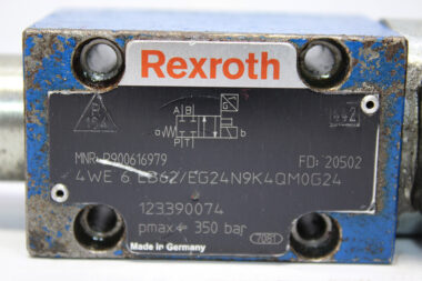 REXROTH R900616979 DIRECTIONAL CONTROL VALVE 4WE6B62/EG24N9K4QM0G24