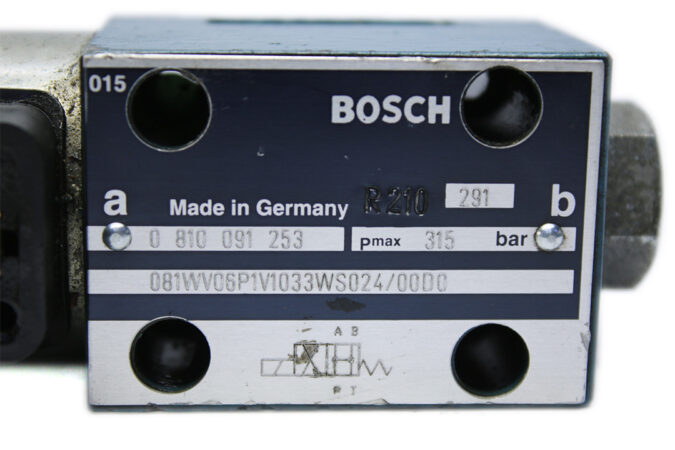 BOSCH 0 810 091 253 DIRECTIONAL CONTROL VALVE 081WV06P1V1033WS024/00D0