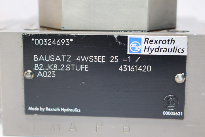 REXROTH R900324693 SERVO DIRECTIONAL VALVE 4WS3EE 25-1/B2…K8.2.STUFE