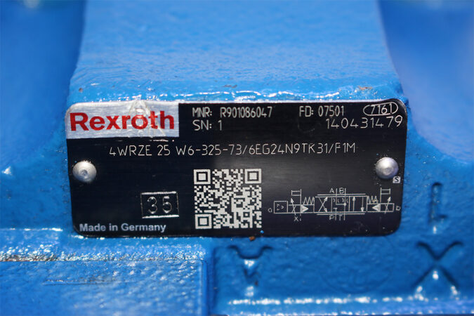 REXROTH R900958859,3DREPE6C-21=25EG24N9K31/F1M=00 PROPORTIONAL PRESSURE REDUCING VALVE R901086047 - Image 3