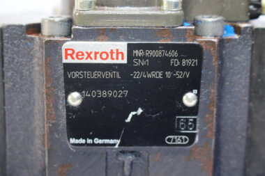 REXROTH R900874606.22/4WRDE 10-52/V PILOT VALVE R900971441