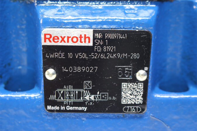 REXROTH R900874606,22/4WRDE 10-52/V PILOT VALVE R900971441 - Image 3