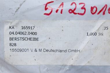 HAMMELMANN 04.04062.0400 RUPTURE DISC