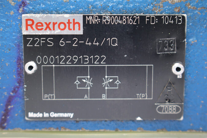 REXROTH R900481621 DOUBLE THROTTLE CHECK VALVE Z2FS 6-2-44/1Q
