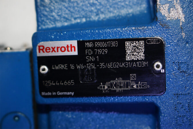 REXROTH R900972654,4WRAP 6 W7-04-30=G24K4/M=00 PROPORTIONAL DIRECTIONAL VALVE R900617303 - Image 3