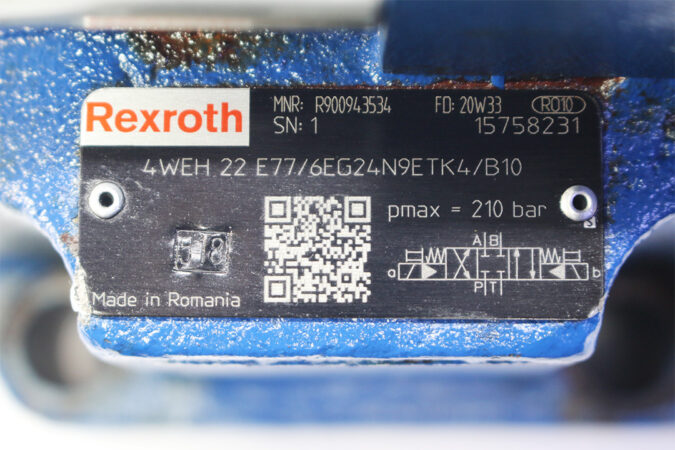 REXROTH R900548271 DIRECTIONAL CONTROL VALVE R900943534 - Image 4