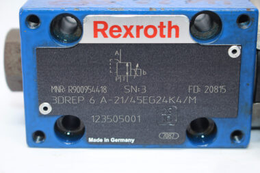 REXROTH R900954418 PRESSURE REDUCING VALVE 3DREP6A-21/45EG24K4/M