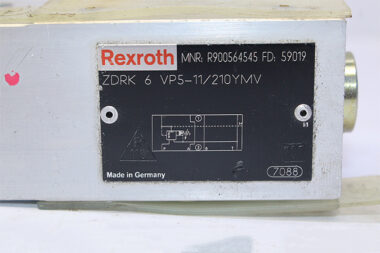 REXROTH ZDRK 6 VP5-11/210YMV Pilot Operated Pressure Reducing Valve R900564545