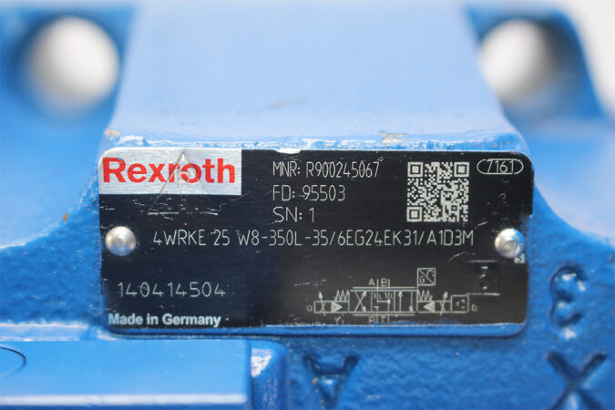 REXROTH R900972658,4WRAP 6 W7-07-30=G24K4/M=00 PROPORTIONAL DIRECTIONAL VALVE R900245067 - Image 3