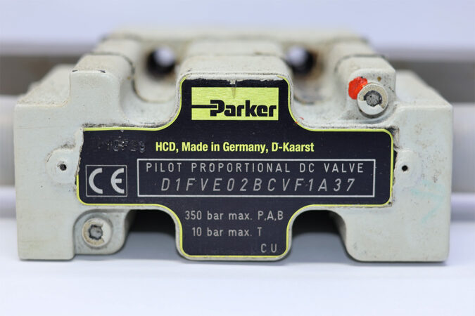 PARKER D1FVE02BCVF1A37 PROPORTIONAL PRESSURE RELIEF VALVE