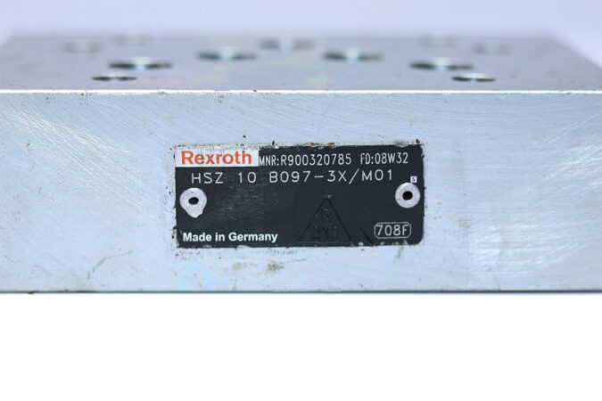 REXROTH R900320785 INTERMEDIATE PLATE HSZ10B097-3X/M01