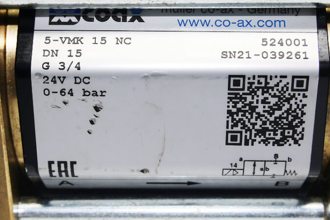 Coax 5-VMK 15 NC MODULE G3/4