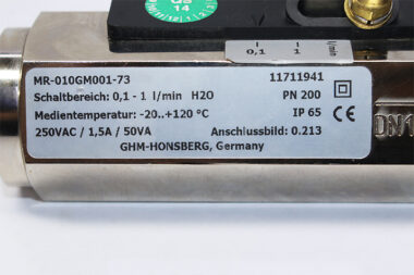 HONSBERG MR-010GM001-73 FLOW SWITCH