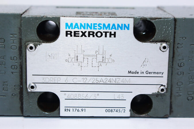 REXROTH R900408856 PROPORTIONAL PRESSURE REDUCING VALVE 3DREP 6 C-12/25A24NZ4M - Image 8