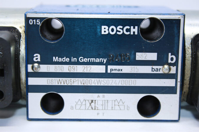 BOSCH 0 810 091 212 DIRECTIONAL CONTROL VALVE 081WV06P1V1004WS024/00D0