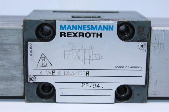 REXROTH 4WP6D53/N DIRECTIONAL CONTROL VALVE
