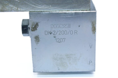 HAWE DK 2/200/0R PRESSURE REDUCING VALVE
