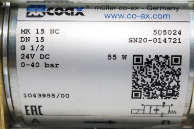 Coax MK 15 NC MODULE 0-40 bar
