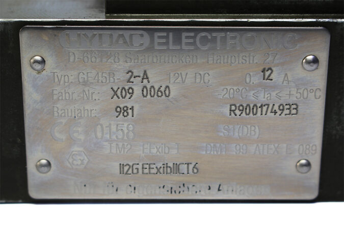 HYDAC REXROTH R901016290,4WE6D53/BG12-12NXHZ2/V SERVO VALVE R900174933,GE45B-2-A - Image 3
