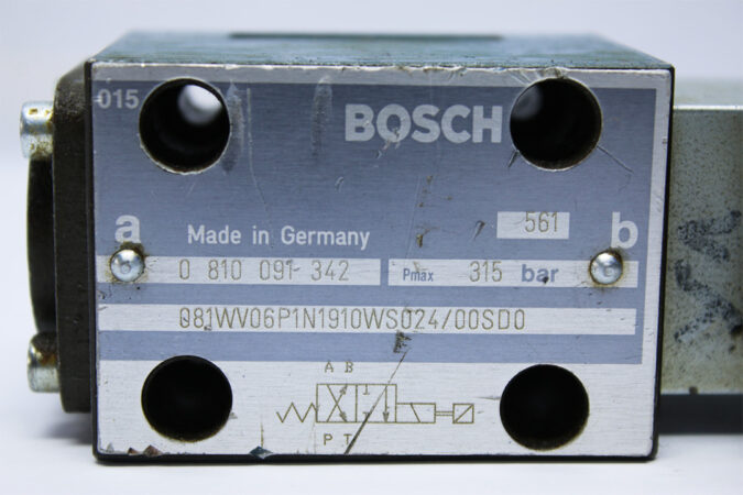 BOSCH 0 810 091 342 DIRECTIONAL CONTROL VALVE 081WV06P1N1910WS024/00SD0
