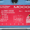 MOOG D661-4303E SERVO VALVE G75JOCA6VSX2HA