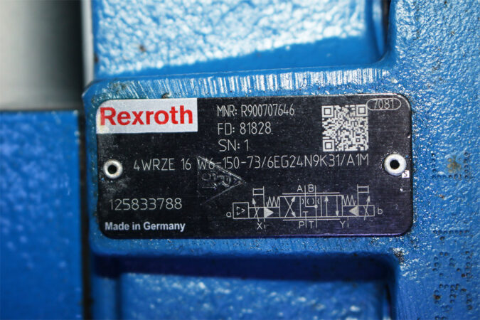 REXROTH R900958788,3DREPE6C-21=25EG24N9K31/A1M=00 PROPORTIONAL PRESSURE REDUCING VALVE R900707646 - Image 3